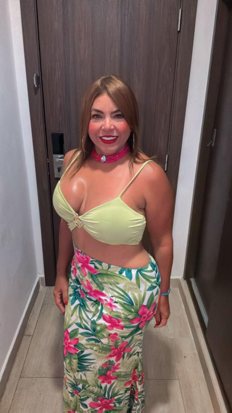 Traje Floral Verano Casual