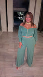 Set Ropa Turquesa Elegante