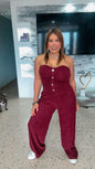 Set Ropa Vinotinto Elegante