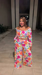 Set Ropa Floral Multicolor