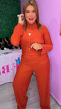 Set Ropa Naranja Casual